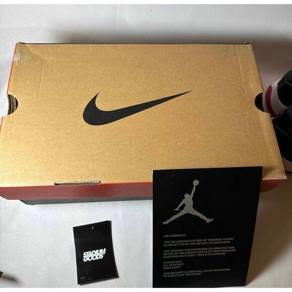 Size 7 - Air Jordan 11 Retro GS Bred 2019 Men's Shoes Ships Now - Picture 10 of 10